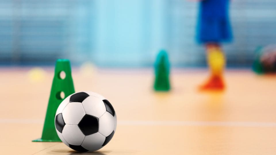 フットサルスクールキッズトレーニングの画像